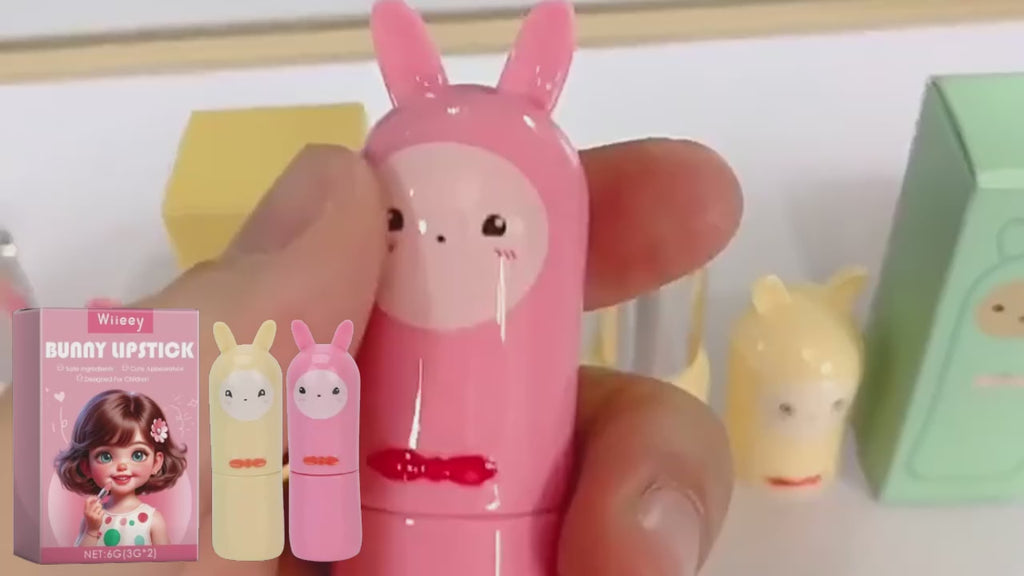 Children's Lipstick Toy Zero Stain Water Based Washable Children Lipstick Cute Princess Pretend Makeup Dress Up Light Shade Non-Sticky Texture Moisturizing Kids Play Safe Cosmetics Toy No Color Non-Toxic Plastic Hypoallergenic Kids Lip Gloss Toy New